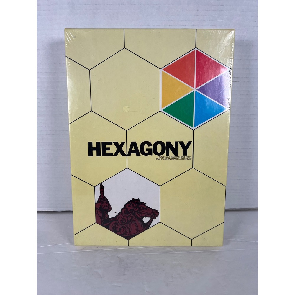 Avalon Hill Hexagony Board Game 1980 Vintage Bookshelf Strategy Game 5320 New